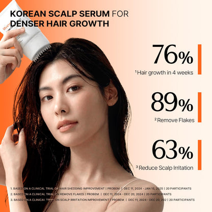 Lilyeve Growturn Hair Growth Serum with Built in Brush for Hair Growth & Thickening Thicker Stronger Hair Strengthening Hair